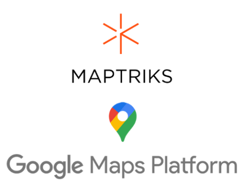 Google Maps Platform ve Maptriks Partnerliği